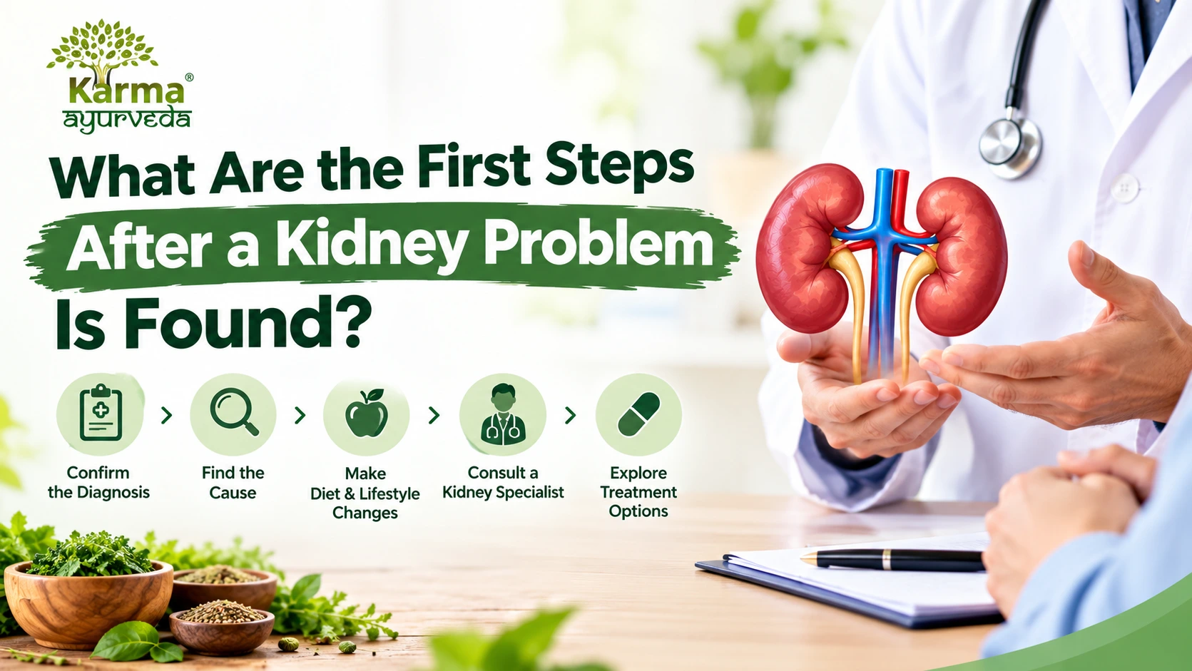 What Are the First Steps After a Kidney Problem Is Found?